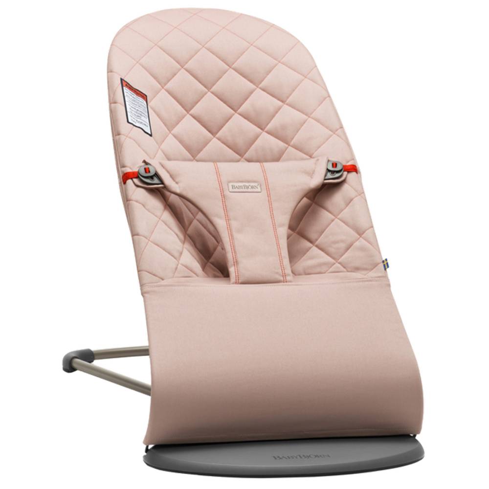 BABYBJORN Bouncer - Bliss Cotton Old Rose  Mamatoto - Mother & Child  Lifestyle Shop