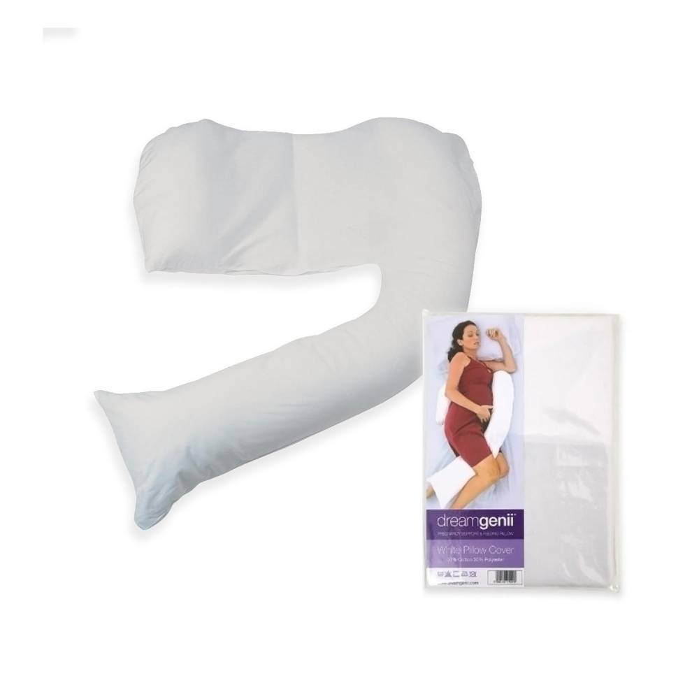 Dream Genii Pillow Cover White Mamatoto Mother Child