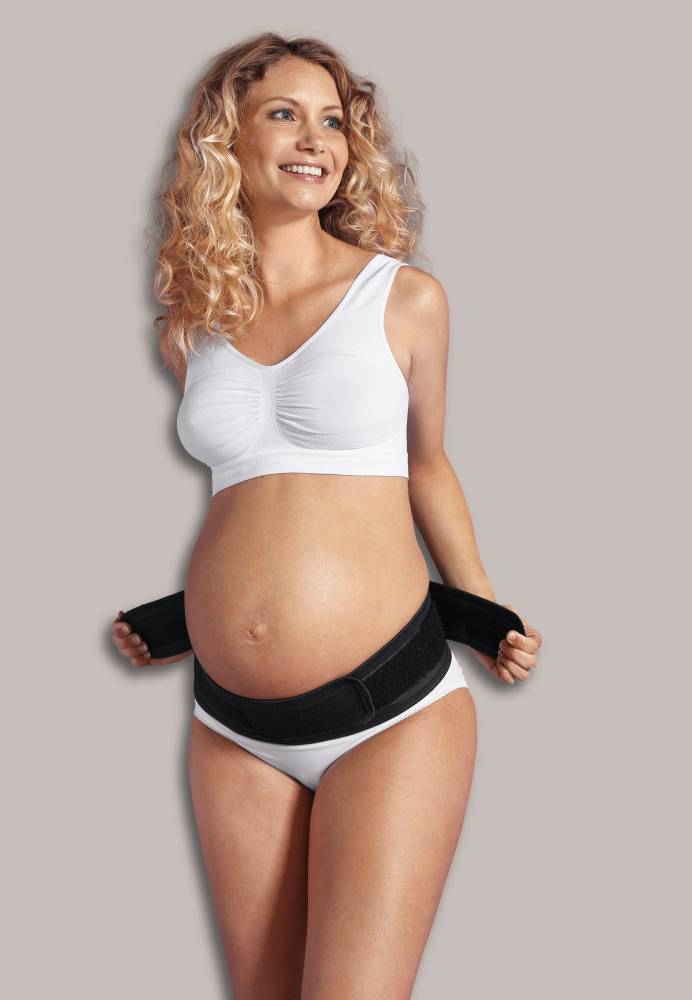 CARRIWELL Maternity Velcro Support Belt S/M - Black