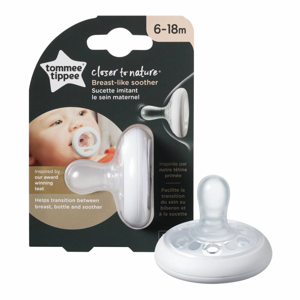 Tommee Tippee Closer To Nature Biberon, Tétine Imitant le Sein