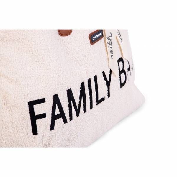 CHILDHOME Family Nursery Bag - Teddy OffWhite
