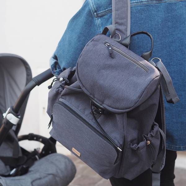BEABA Vancouver Backpack Bag - Dark Grey