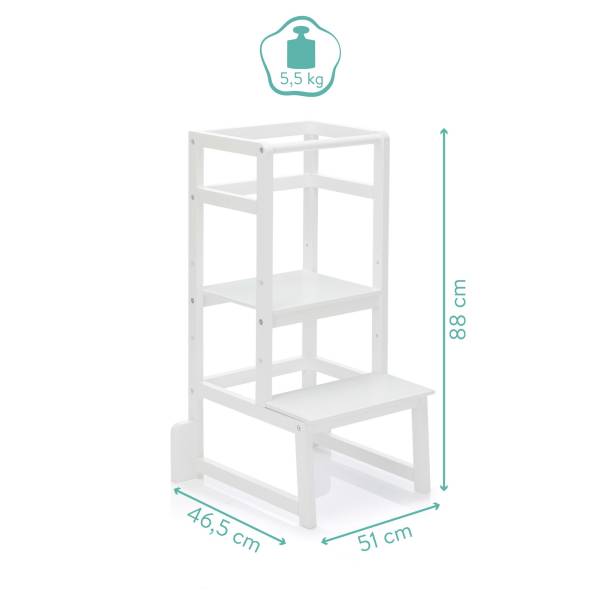 FILLIKID Learning Tower - White