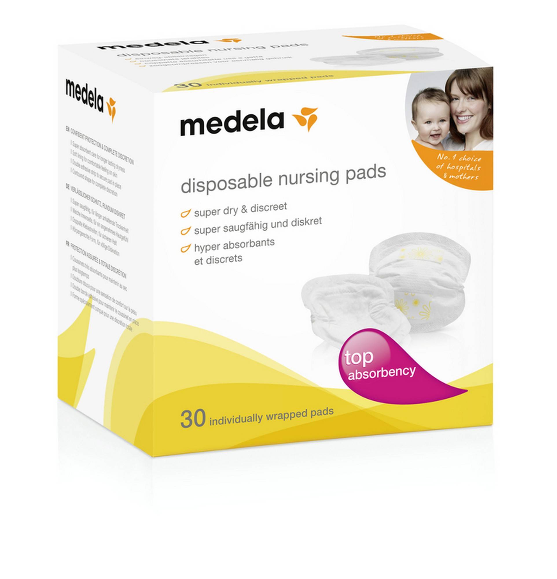 Safe & Dry™ Disposable nursing pads