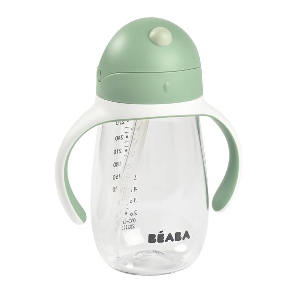 BEABA Straw cup 300ml - Sage Green