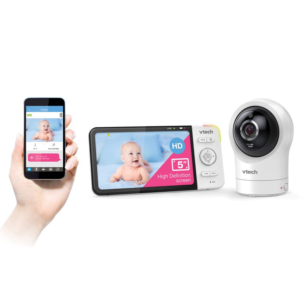 Béaba Zen Premium Video Baby Monitor - 360 ° Rotating Auto Video