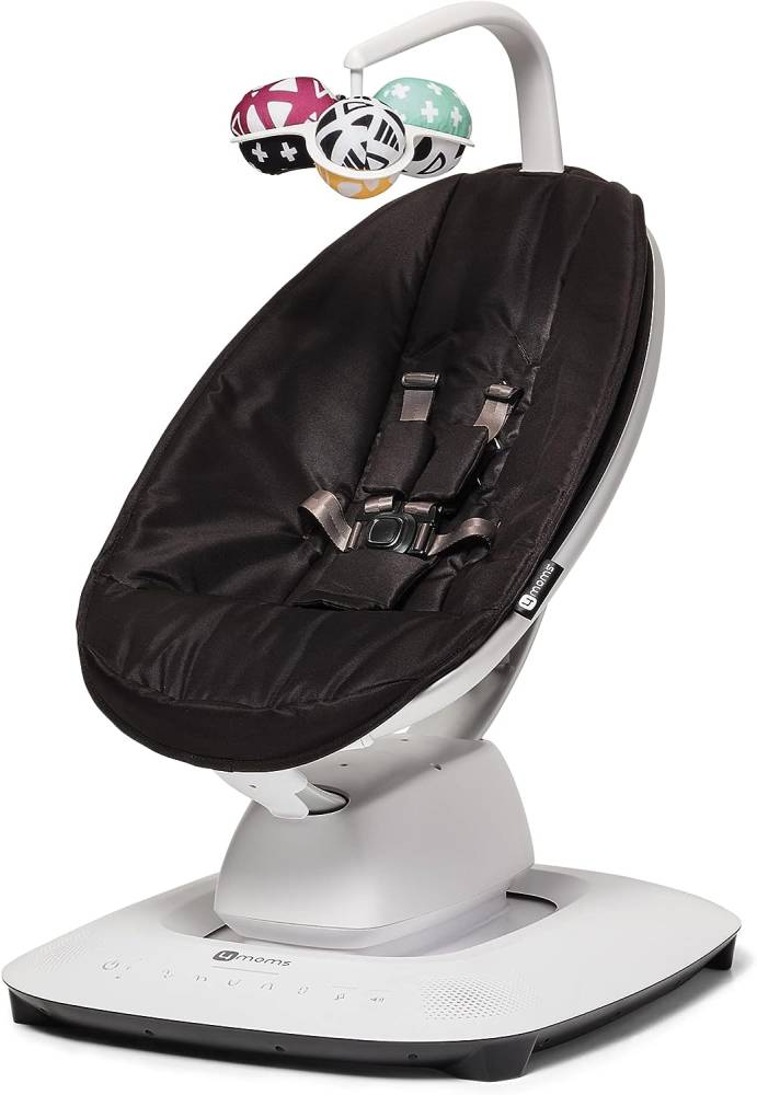 4MOMS MamaRoo Multimotion Baby Swing Black Mamatoto Mother