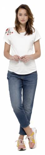 NOPPIES Queen Mum Mae Jeans boyfriend (Mid Blue 27)