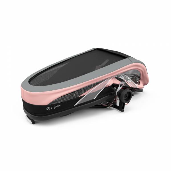 CYBEX Zeno 4in1 - Black/Pink Silver Pink