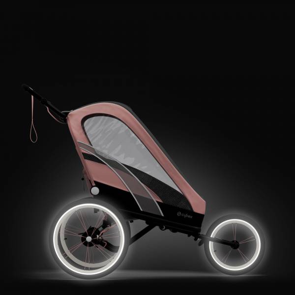 CYBEX Zeno 4in1 - Black/Pink Silver Pink