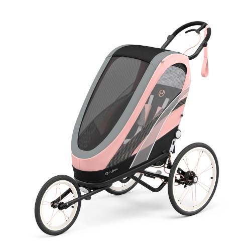 CYBEX Zeno 4in1 - Black/Pink Silver Pink