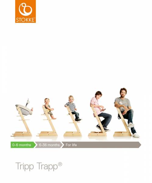 STOKKE Tripp Trapp Chair - Hazy Grey S