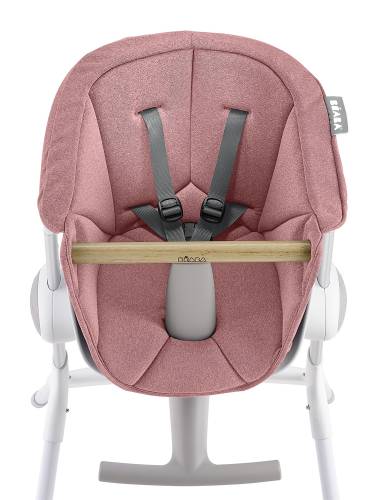 BEABA Up&Down High Chair Textile Seat - Pink S
