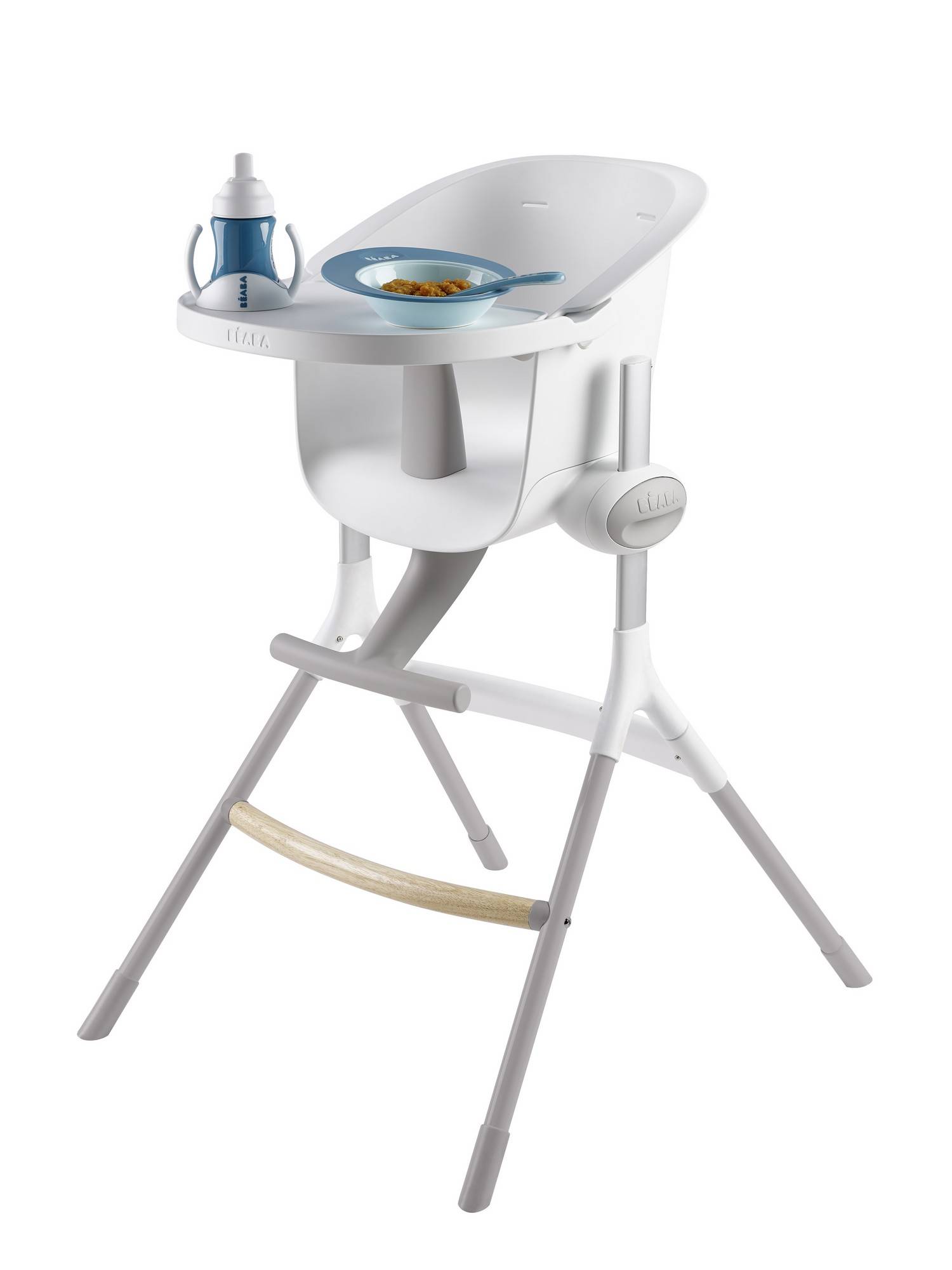 BEABA Up Down High Chair White Mamatoto Mother Child
