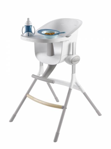 BEABA Up&Down High Chair - White