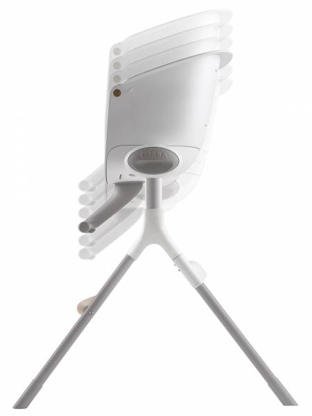 BEABA Up&Down High Chair - White