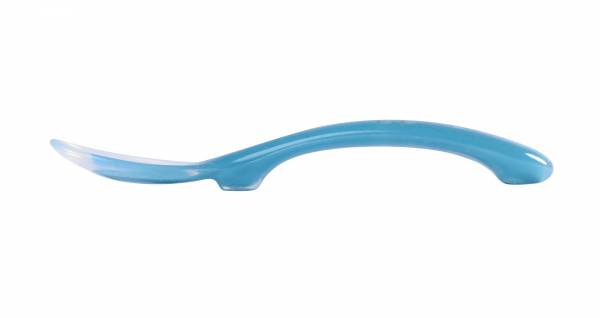 BEABA Spoon 2nd Age Silicone Spoon - Blue