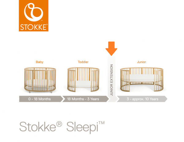 STOKKE Sleepi Junior Bottom - Natural