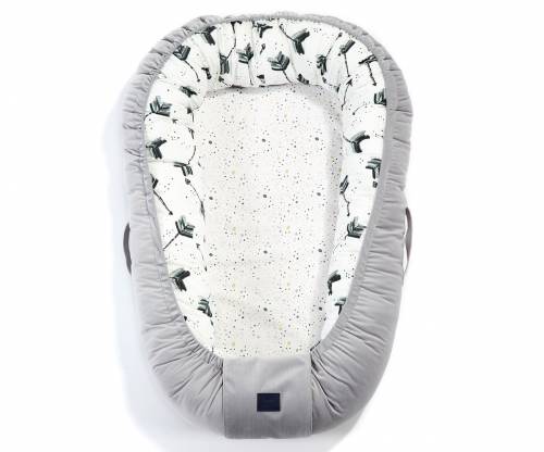LA MILLOU Baby Nest Royal Arrows Dark grey