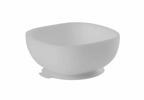 BEABA Silicone Suction Bowl - Grey