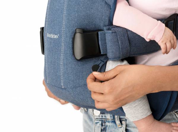 BABYBJORN Carrier One - Cotton Denim Dark Grey 