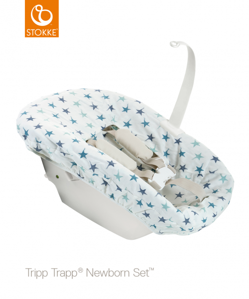 STOKKE Tripp Trapp Newborn Textiles Set - Aqua Reversible