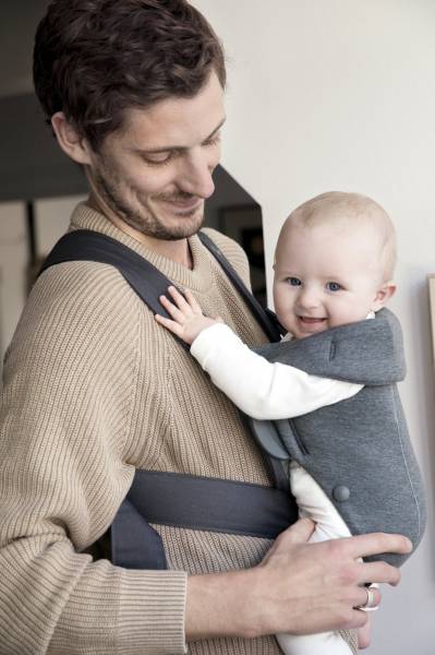 BABYBJORN Carrier Mini 3D jersey Dark Grey