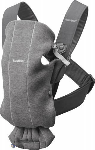BABYBJORN Carrier Mini - 3D Jersey Dark Grey