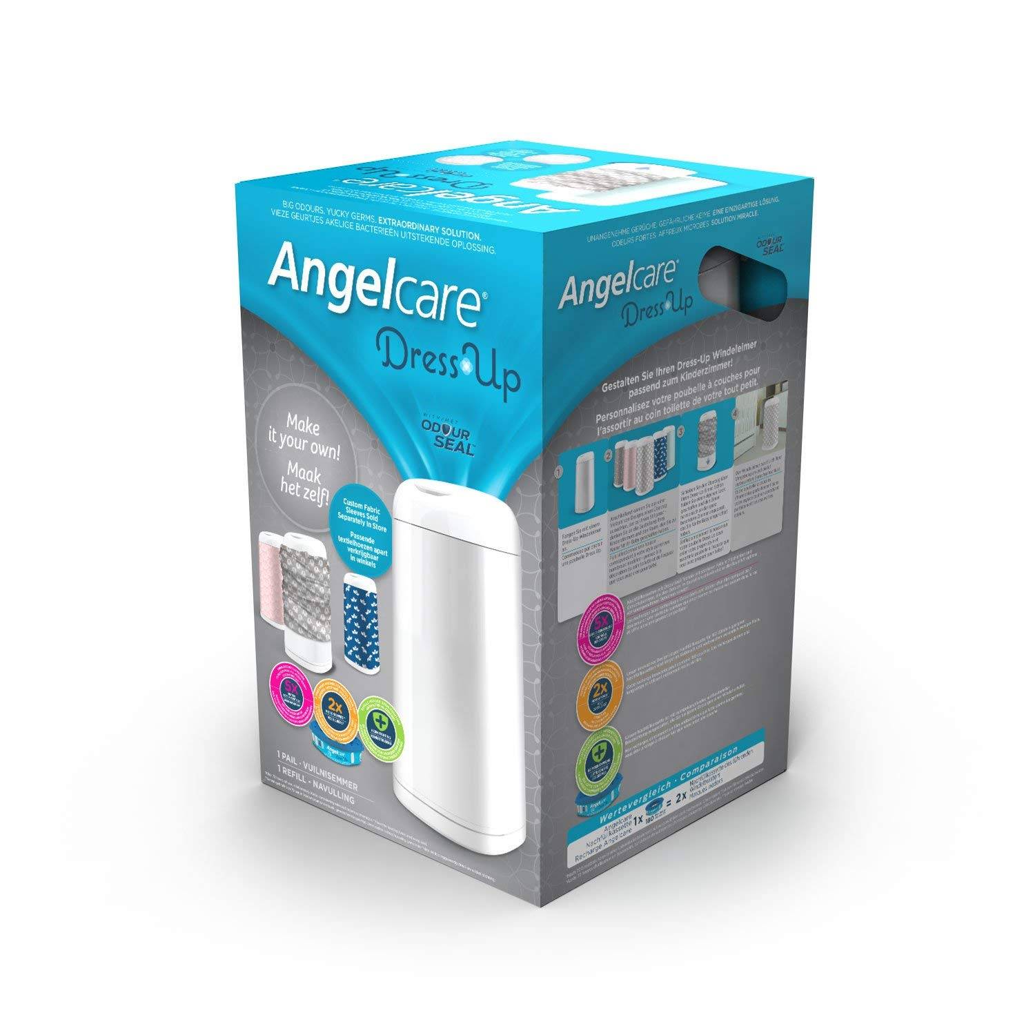 Angelcare Diaper Bucket Dress Up XL (7 x) - buy at Galaxus