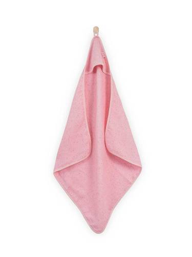 JOLLEIN Bathcape Muslin - Blush Pink Mini Dots