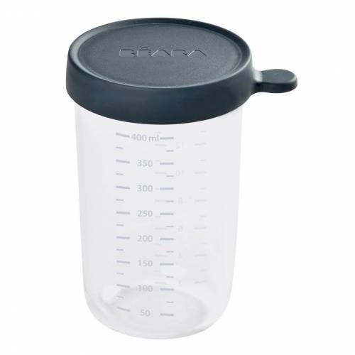 BEABA Food Jar Glass 400 ml - Dark Blue S