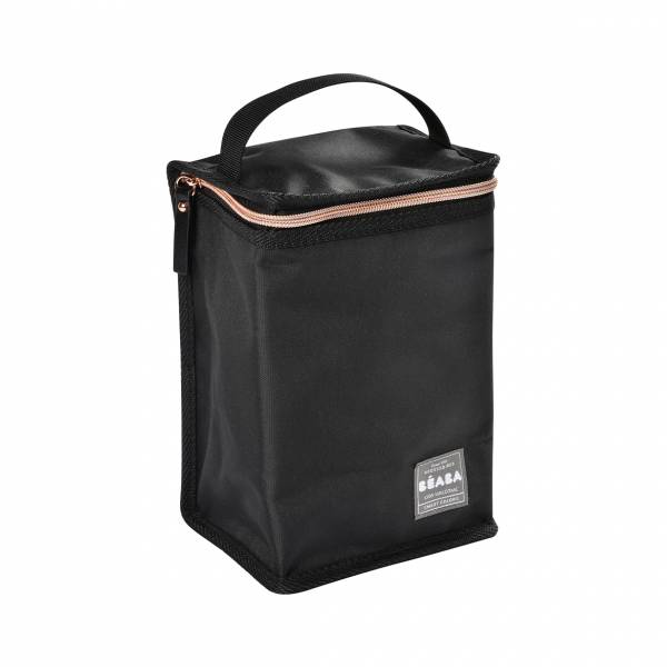 BEABA Isothermal Pouch - Black/Rose