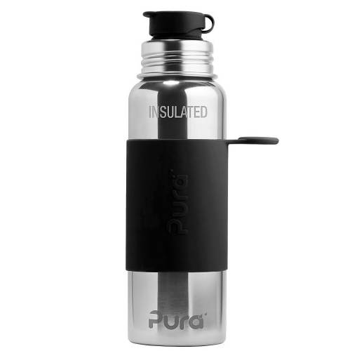 PURA Sport Bottle Insulated 650ml Black