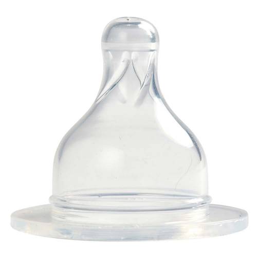 BEABA Silicone Teats Wide Neck 1st age Set2