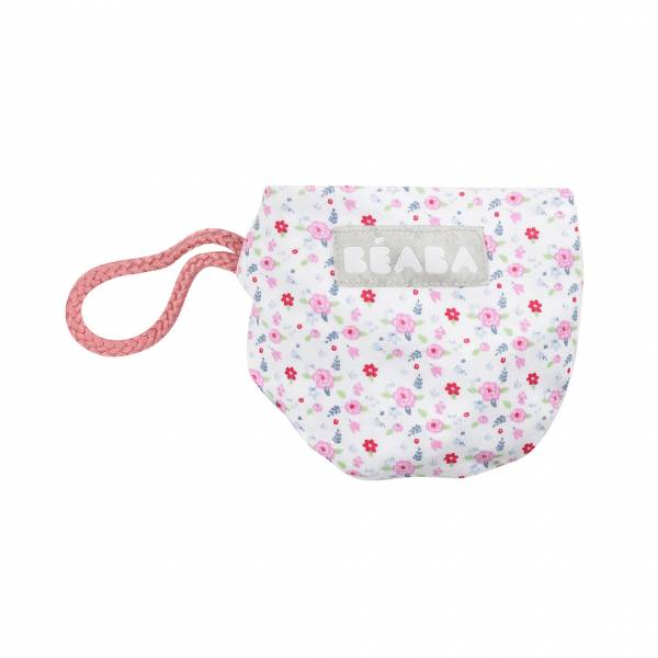 BEABA Cotton Bib - Flowers S