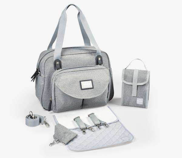 BEABA Bag Geneva - Heather Grey