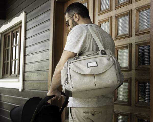 BEABA Bag Geneva - Heather Grey