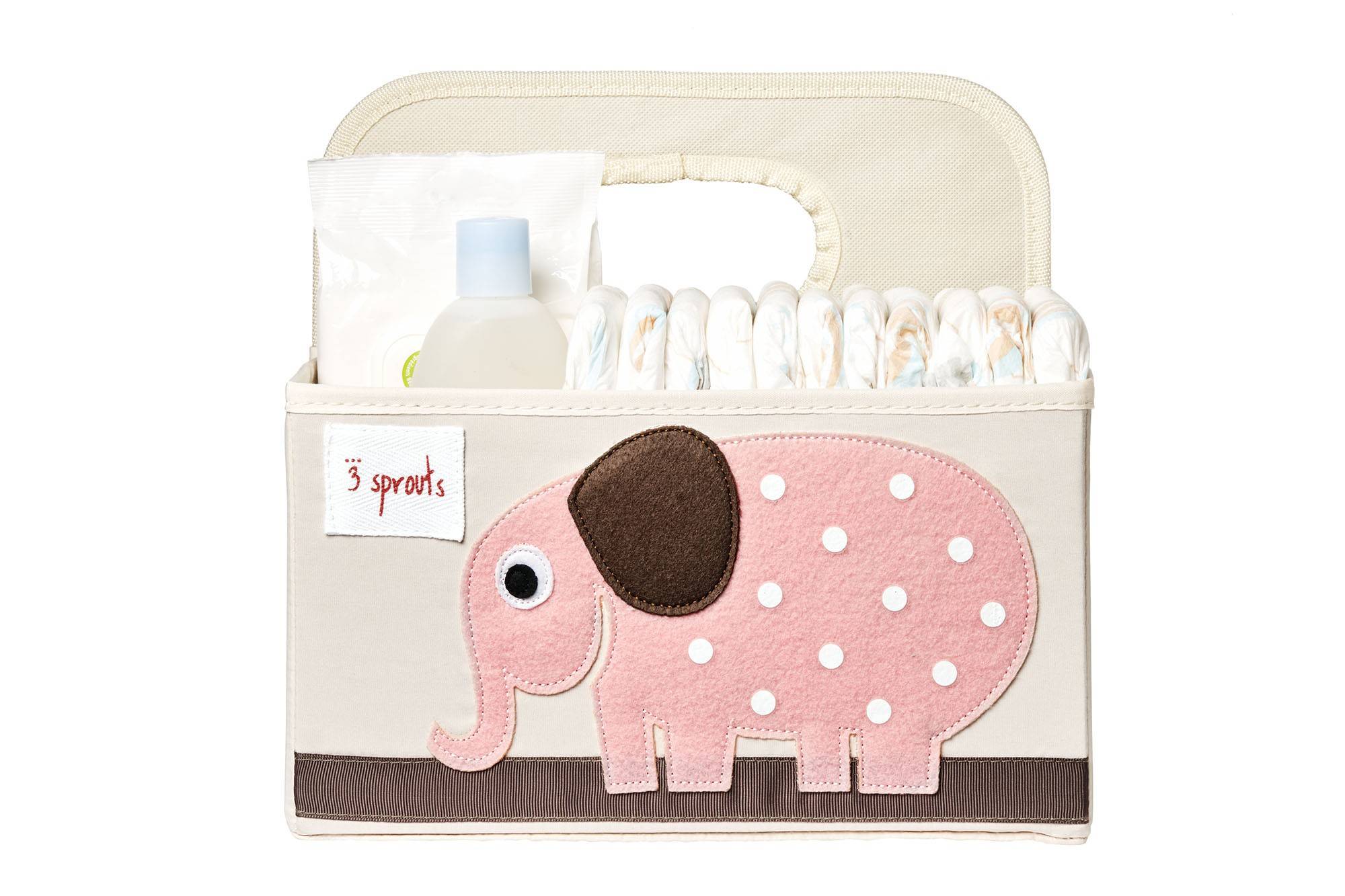 Elephant diaper caddy shop