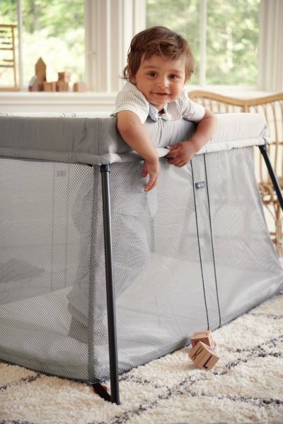 BABYBJORN Travel Cot Light - Silver