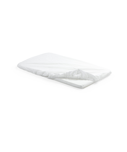 STOKKE Home Bed Fitted Sheet - White 2pc