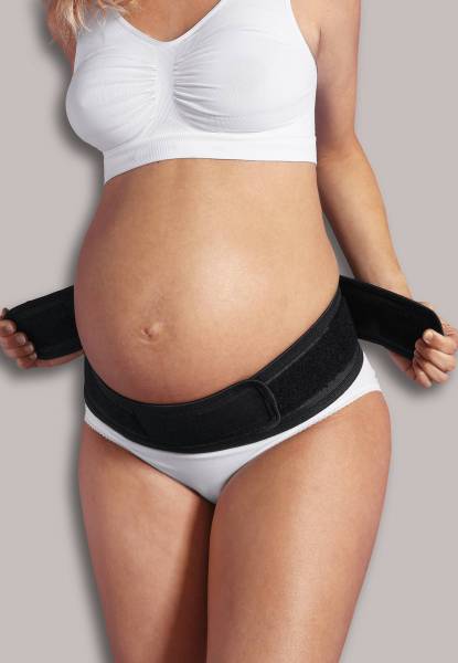 CARRIWELL Maternity Velcro Support Belt S/M - Black