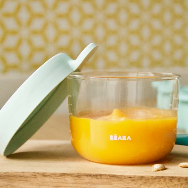 BEABA Food Jar Glass 150 ml - L. Blue S