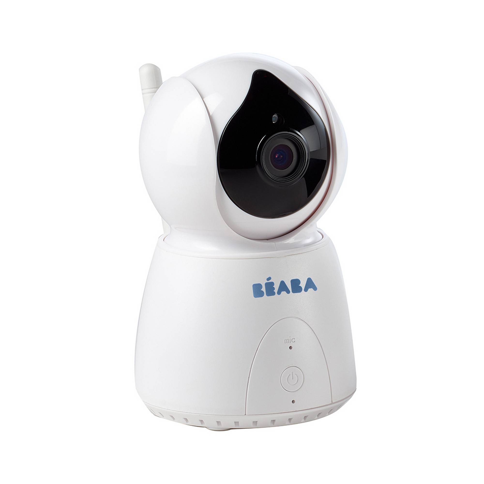 Béaba Béaba, 2-in-1 Baby Video Listening, Screen and Dedicated Mobile App,  HD Camera, 360° Rotation, Night Vision, Walkie Talky, Lulllabies