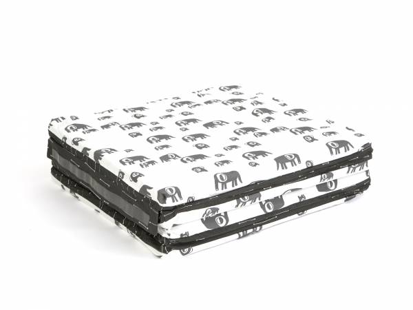 SIMPLY GOOD Portable Soft Mat - Grey Elephants