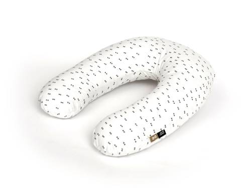 SIMPLY GOOD Nursing Pillow - Grey Eyes/White