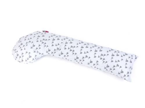 SIMPLY GOOD Pregnancy Pillow - Grey Hedgehogs
