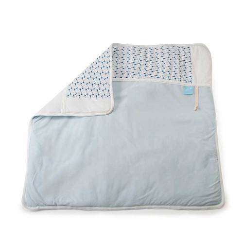 GITTA Blanket Small - Blue Giraffes