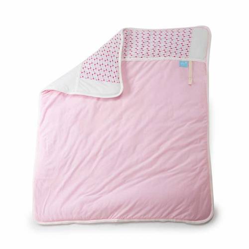GITTA Blanket Large - Pink Giraffes