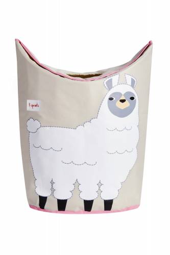 3 SPROUTS Laundry Hamper - Llama
