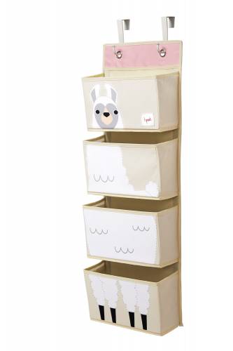 3 SPROUTS Hanging Wall Organizer - Llama